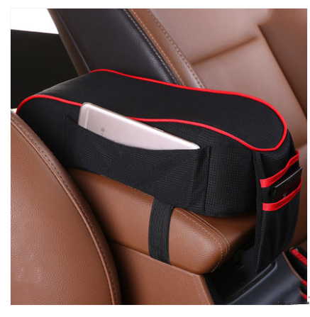 Car armrest box pad central hand box increase pad universal memory cotton multi-function car modified armrest pad