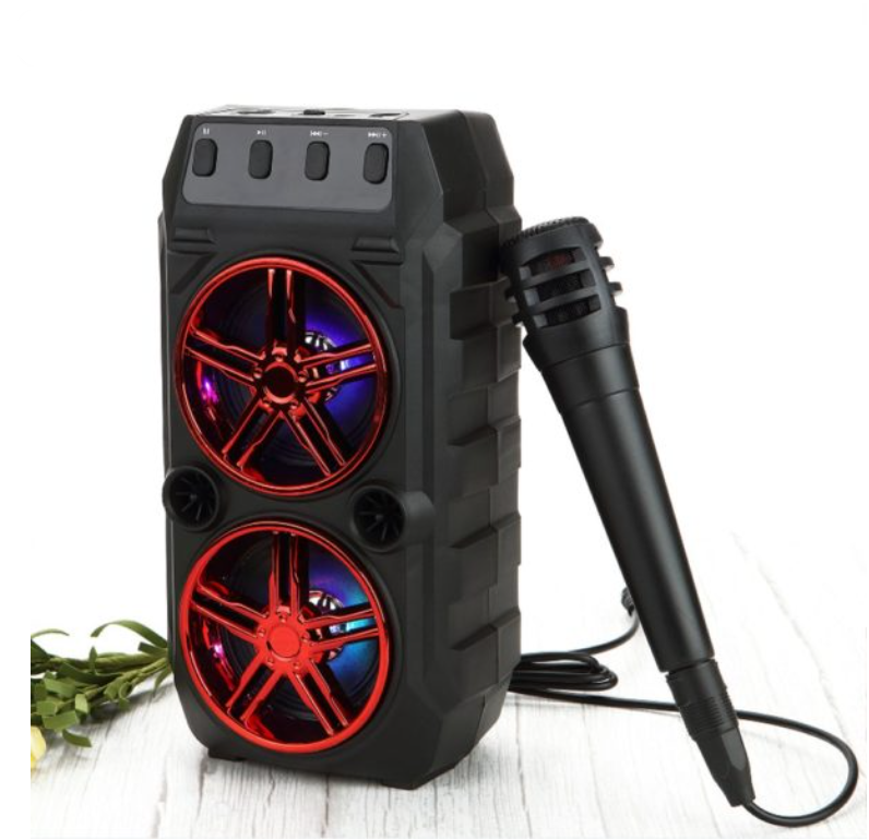 Wireless Bluetooth Speaker Dual Speakers Outdoor Portable Loud Speaker