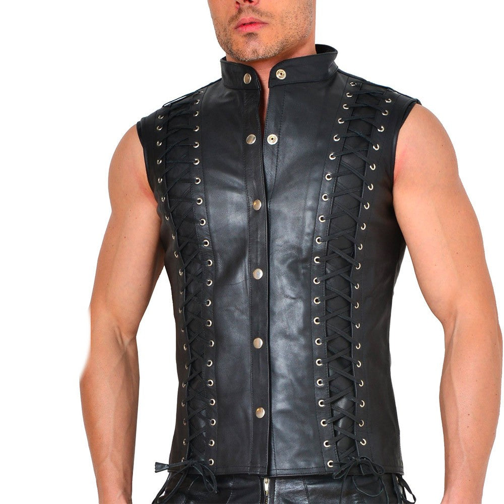 Single-breasted Slim Fit Skinny Fashion Vest