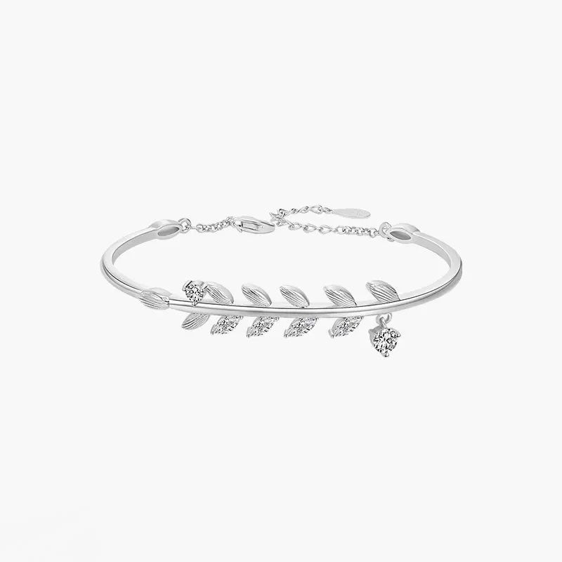 S925 Silver Bracelet Female Opening