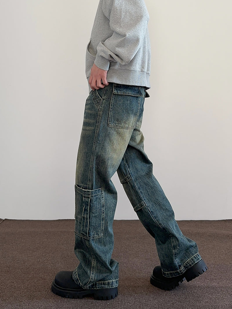 Old Workwear Jeans For Men And Women