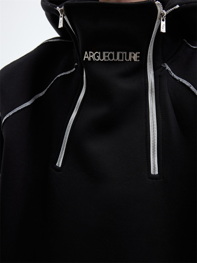 Men's Three-dimensional Fleece Hoodie