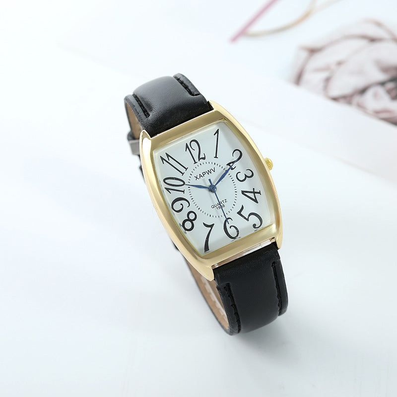 New Square Belt Watch Men