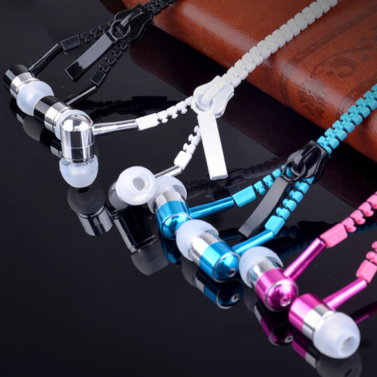 Glowing Zipper Earphones